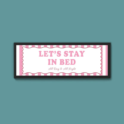 Night Night Love You Framed Print (New Style) - Above The Door