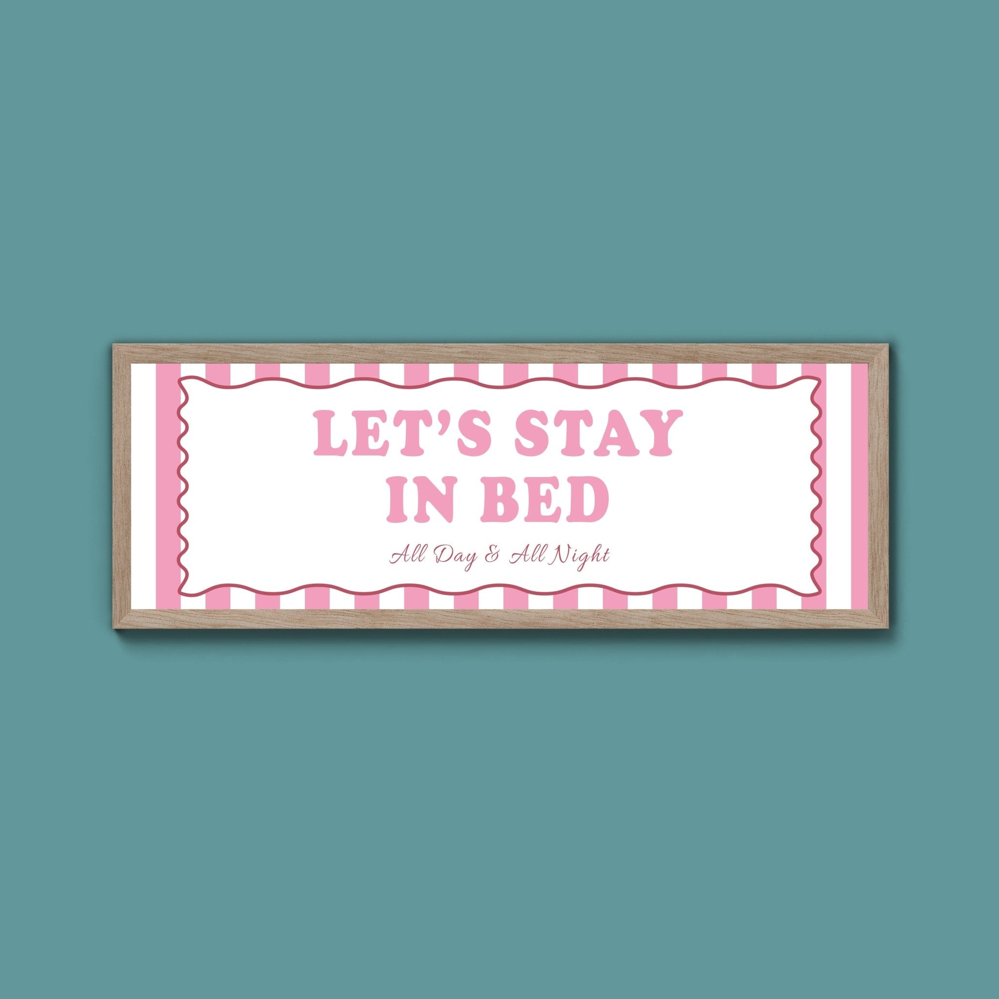 Night Night Love You Framed Print (New Style) - Above The Door