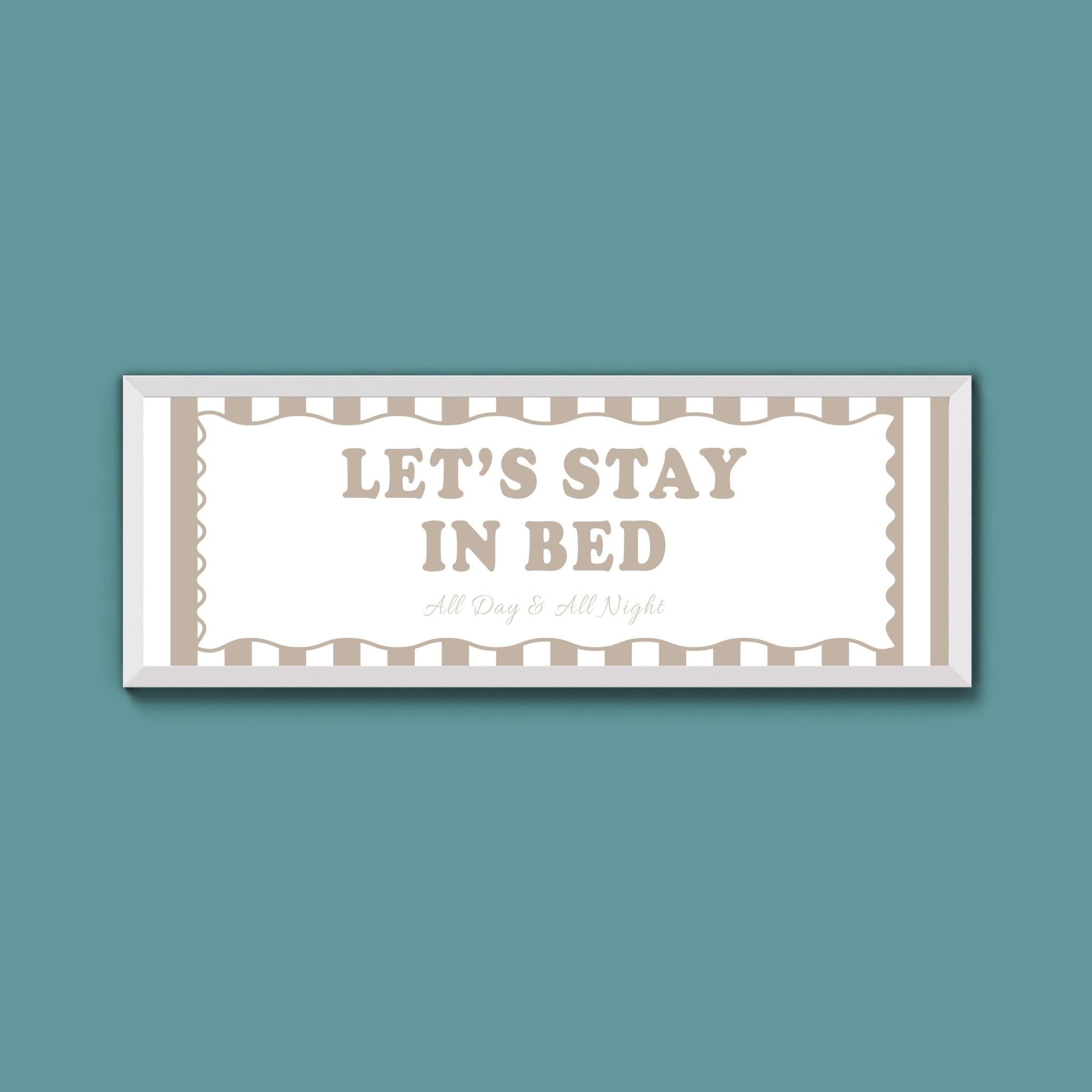 Night Night Love You Framed Print (New Style) - Above The Door