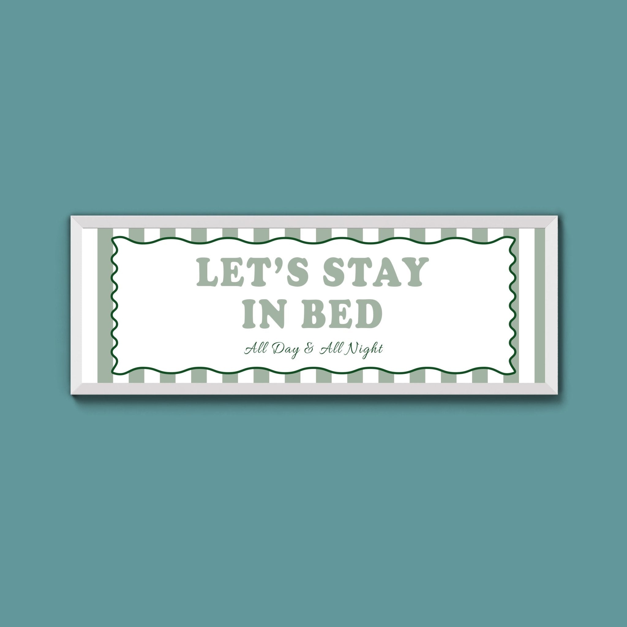 Night Night Love You Framed Print (New Style) - Above The Door