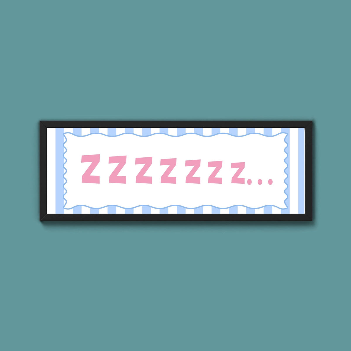 Snooze Zzzzz Framed Print - Above The Door