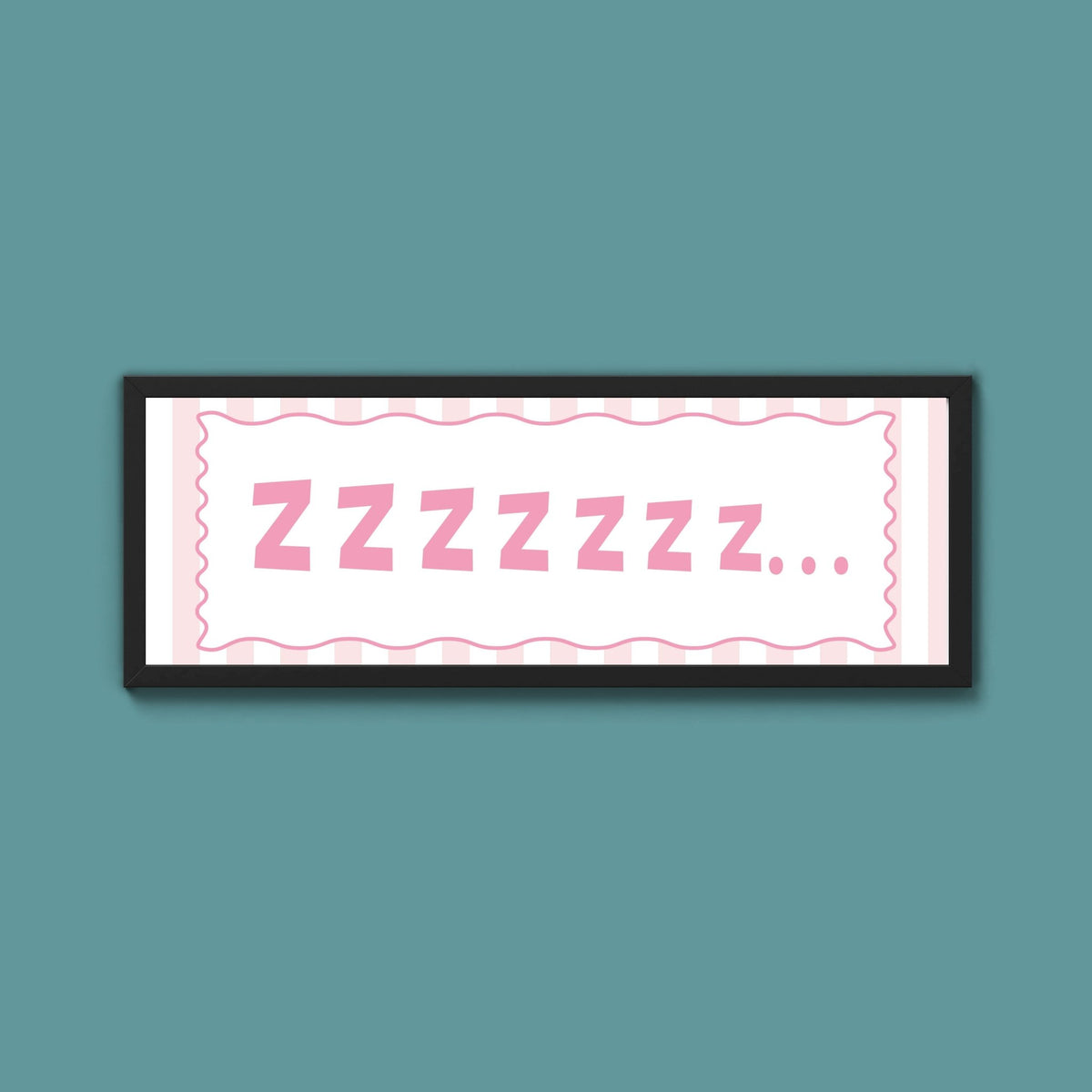 Snooze Zzzzz Framed Print - Above The Door