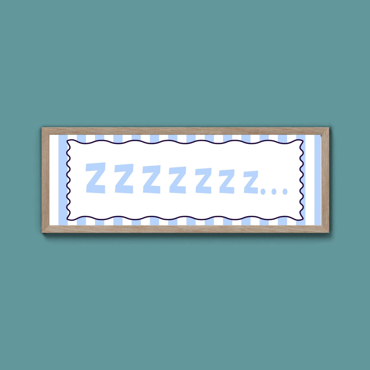 Snooze Zzzzz Framed Print - Above The Door
