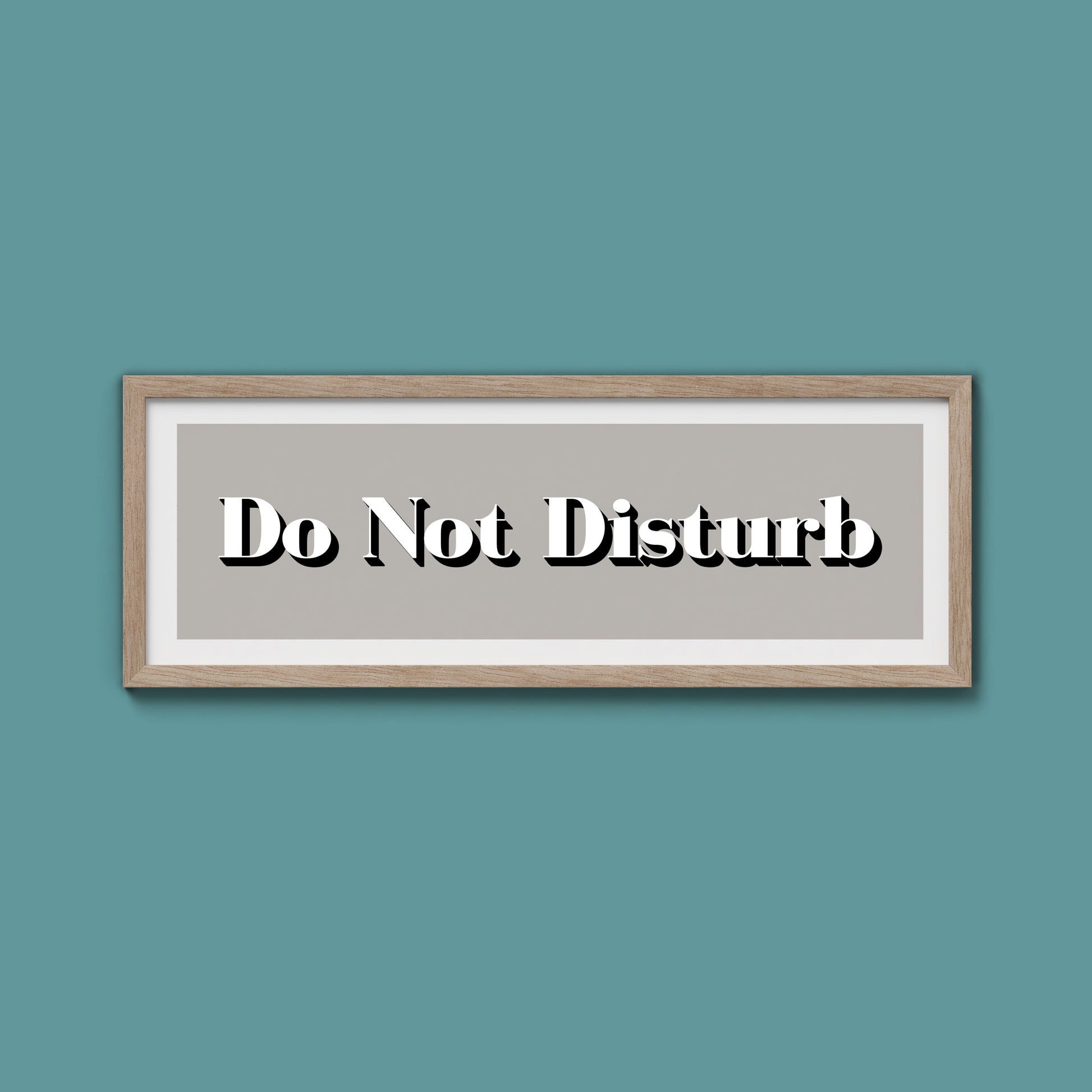 Do Not Disturb Print