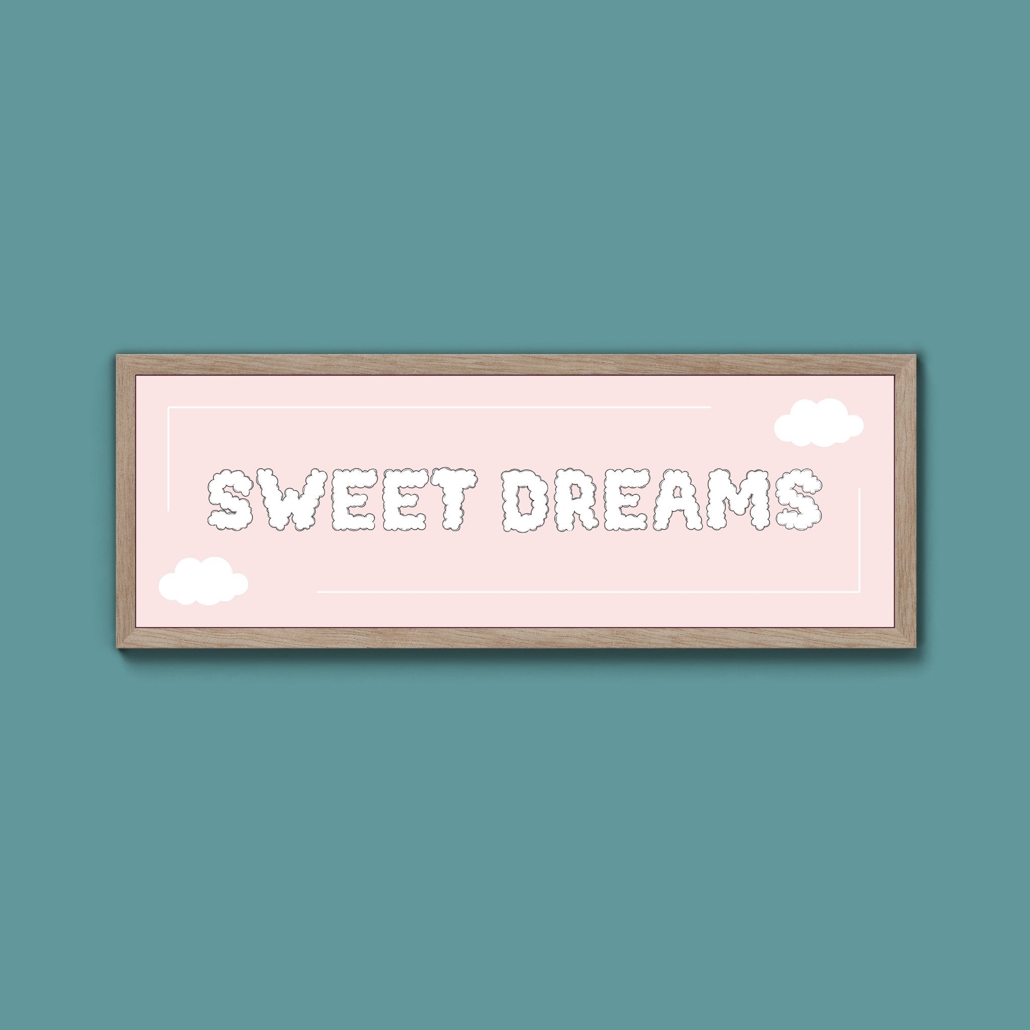 Sweet Dreams Framed Print (New Style) - Above The Door