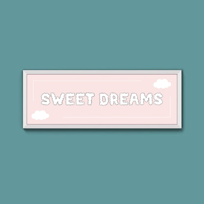 Sweet Dreams Framed Print (New Style) - Above The Door