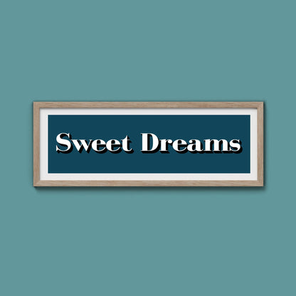 Sweet Dreams Print - Above The Door