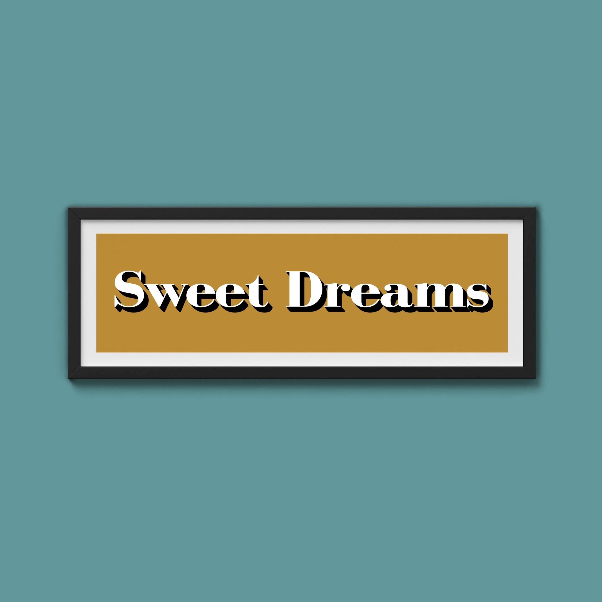 Sweet Dreams Print - Above The Door
