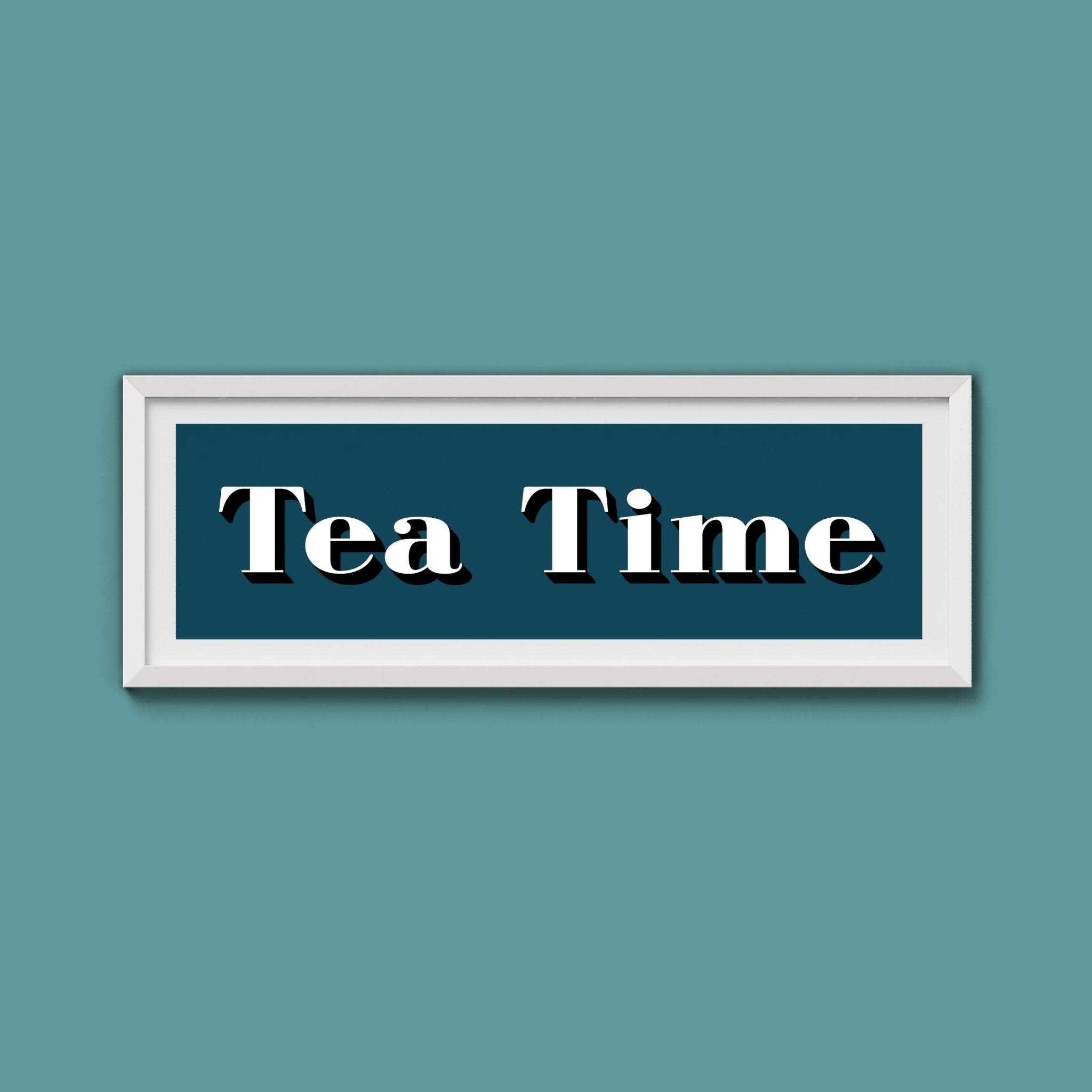 Tea Time Print - Above The Door