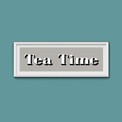 Tea Time Print - Above The Door