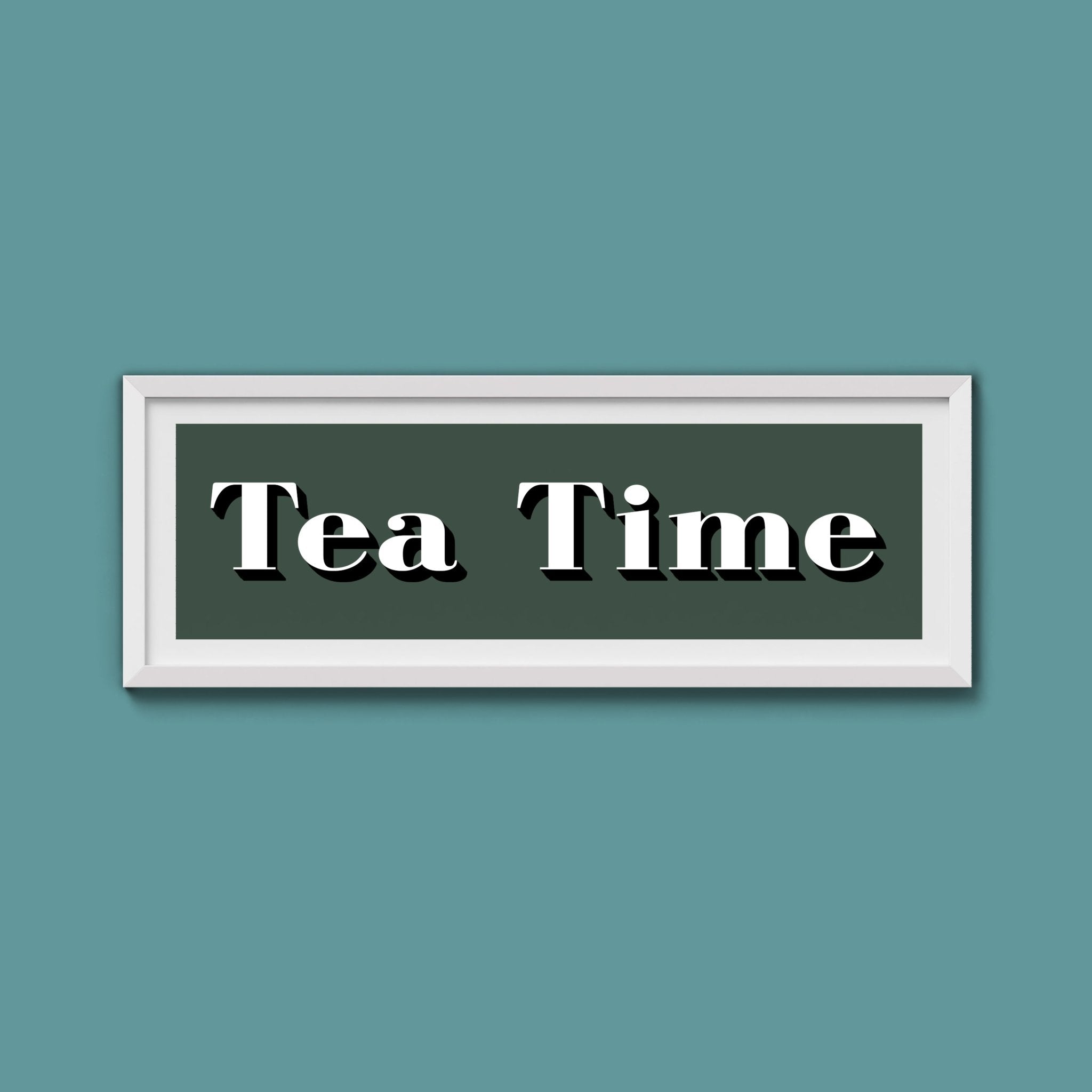 Tea Time Print - Above The Door