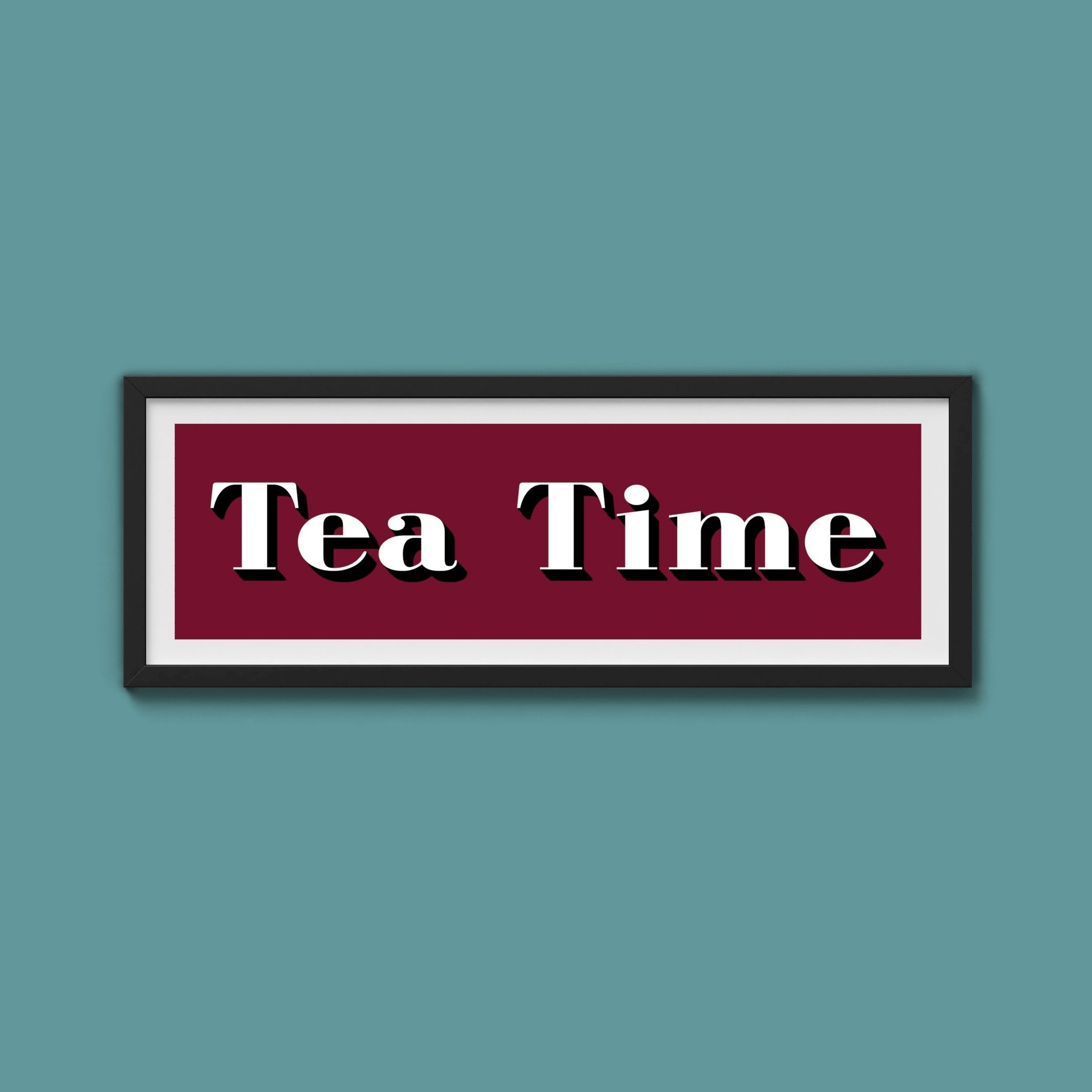 Tea Time Print - Above The Door