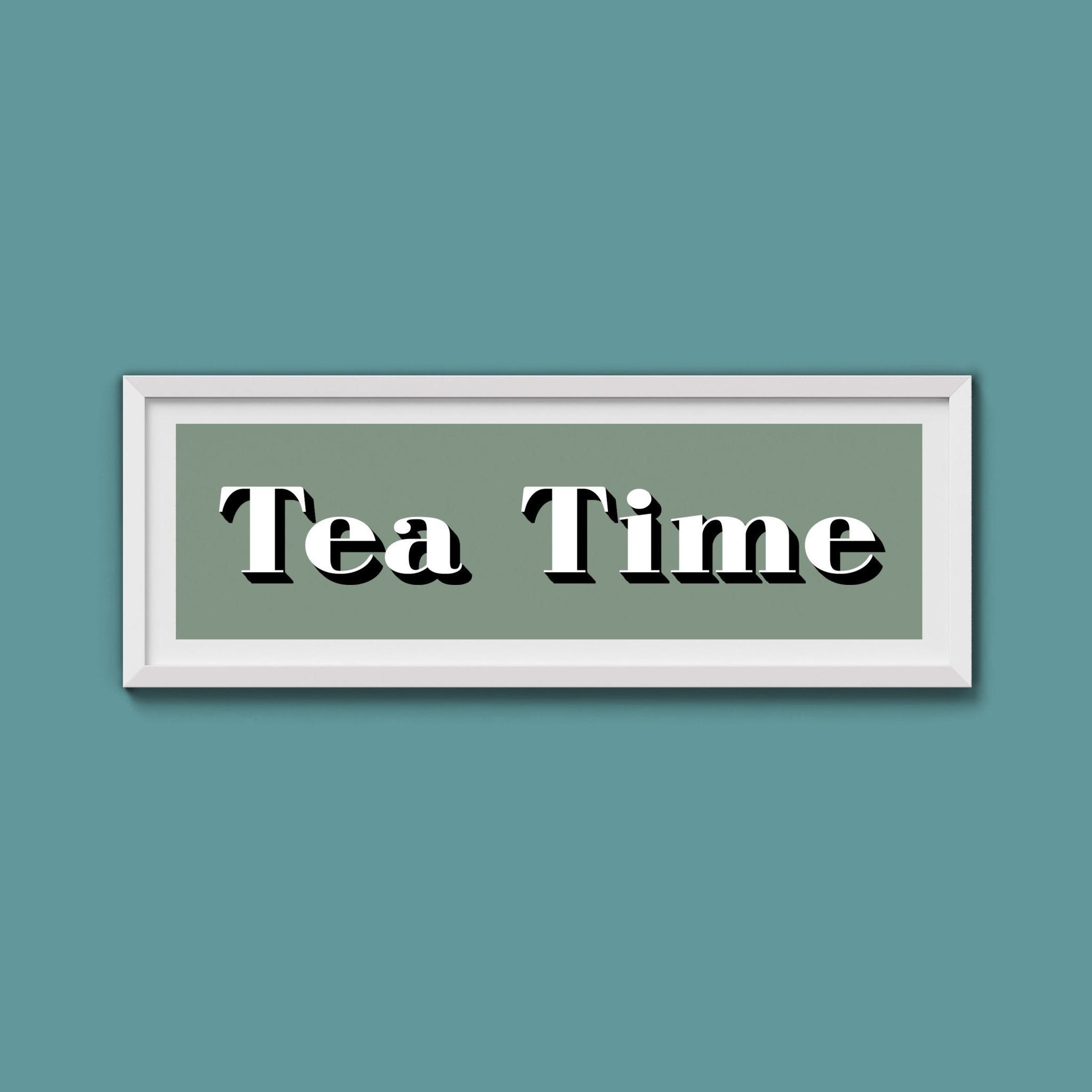 Tea Time Print - Above The Door