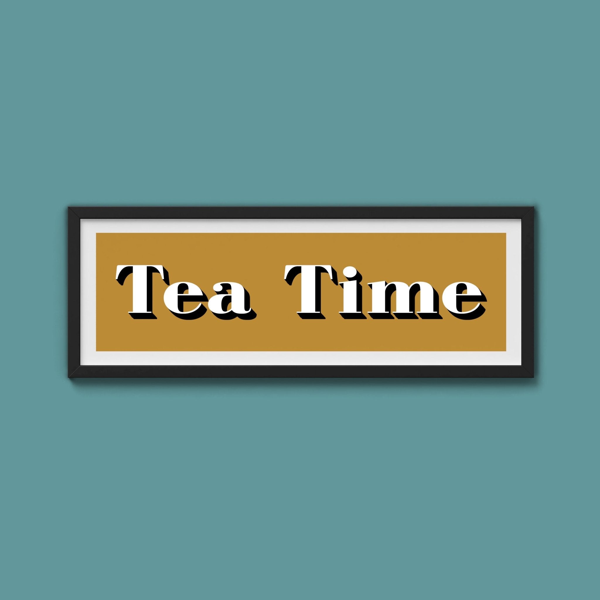 Tea Time Print - Above The Door