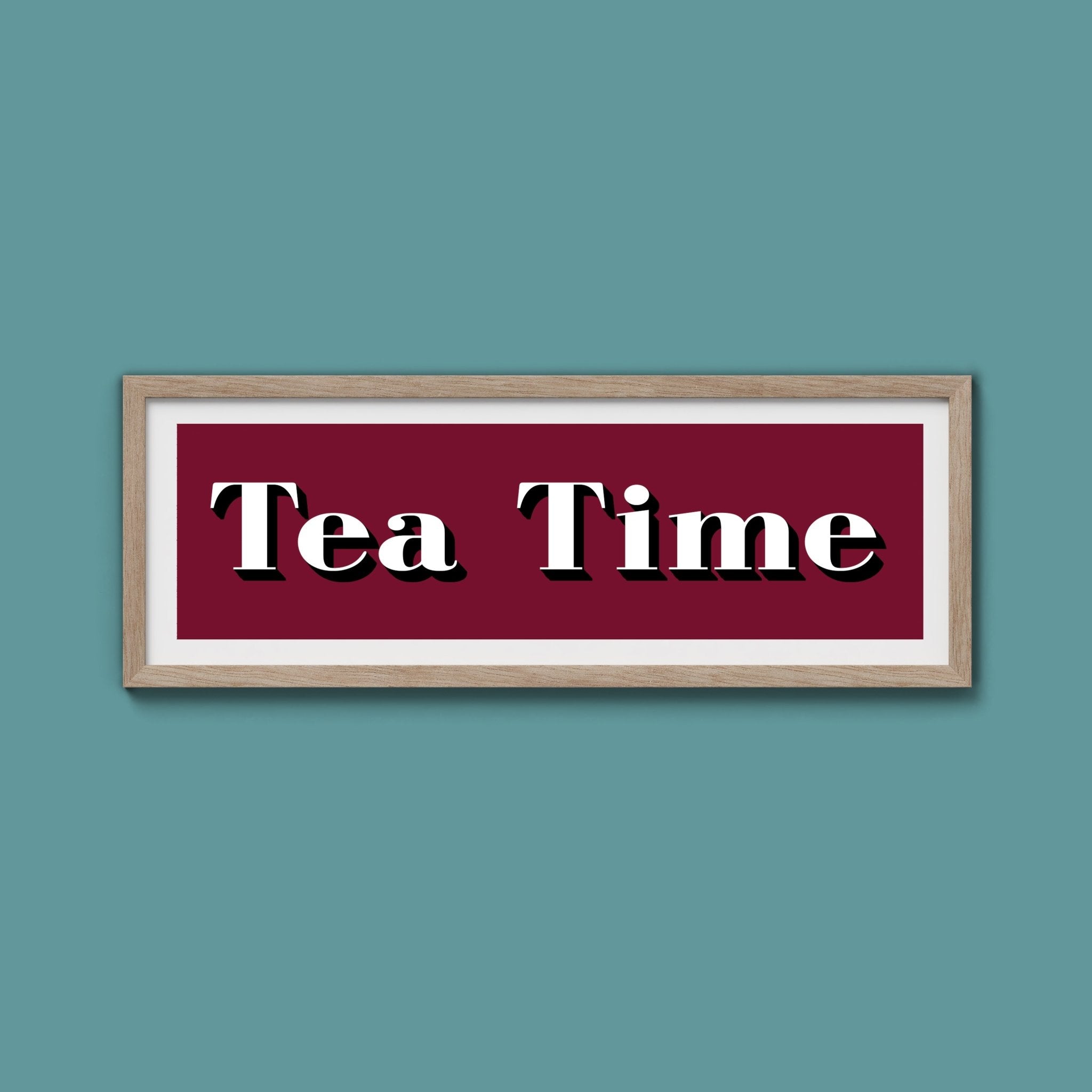 Tea Time Print - Above The Door