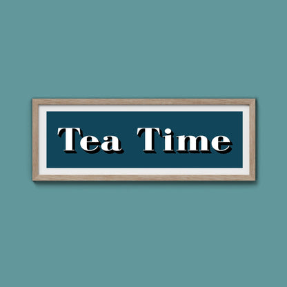 Tea Time Print - Above The Door