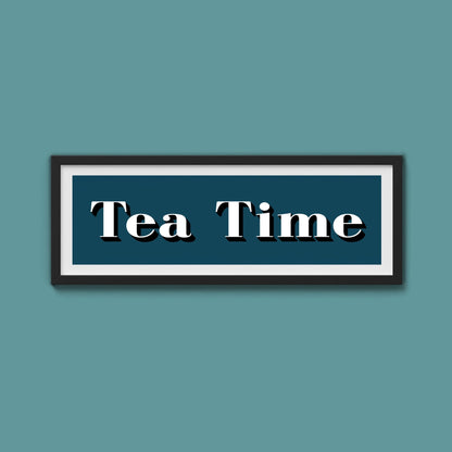 Tea Time Print - Above The Door