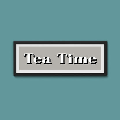 Tea Time Print - Above The Door