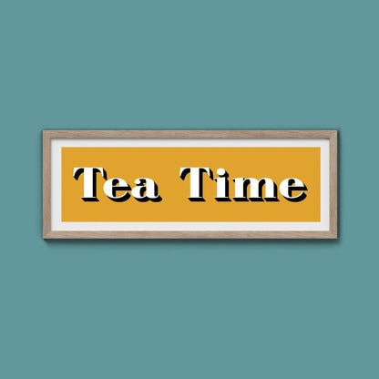 Tea Time Print - Above The Door