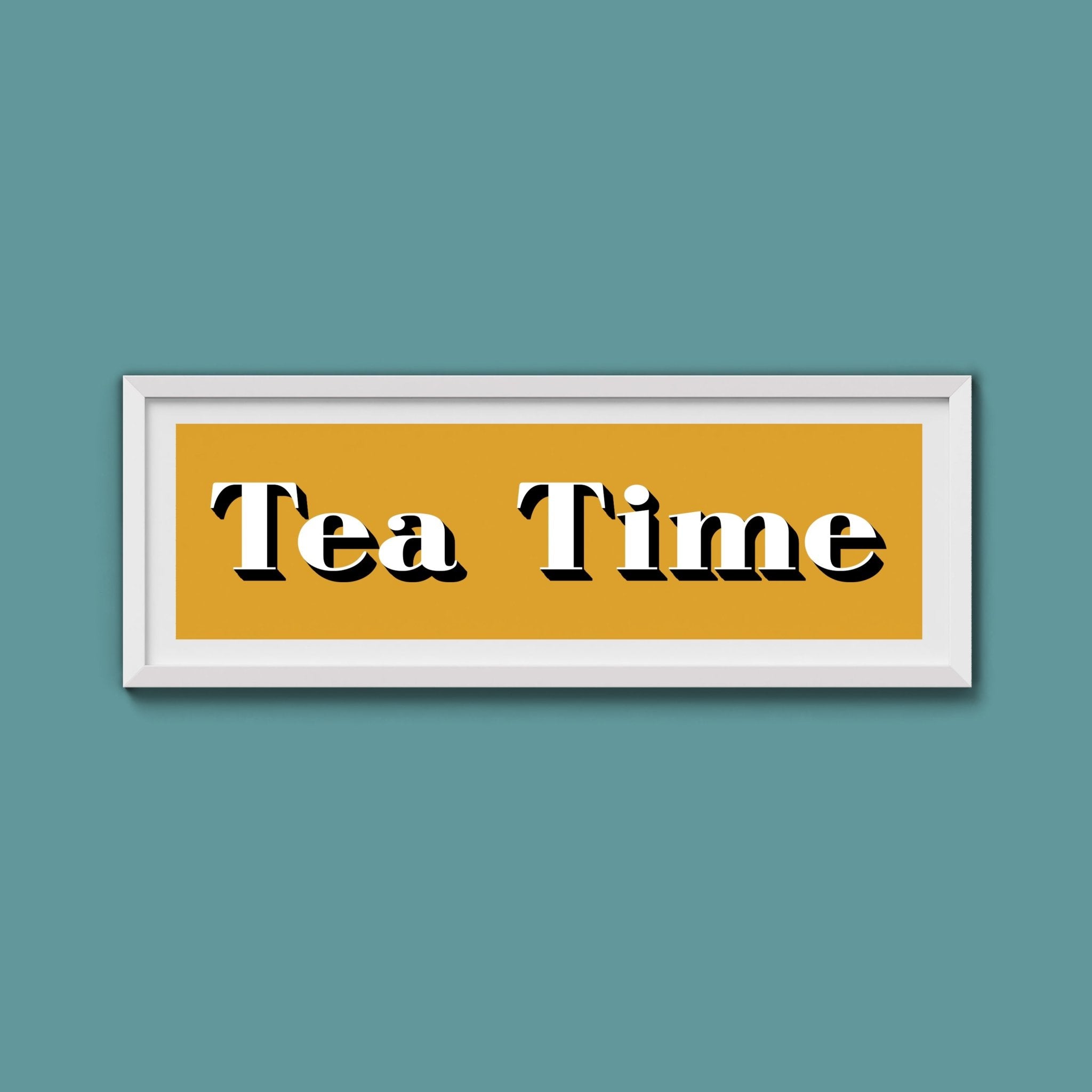 Tea Time Print - Above The Door