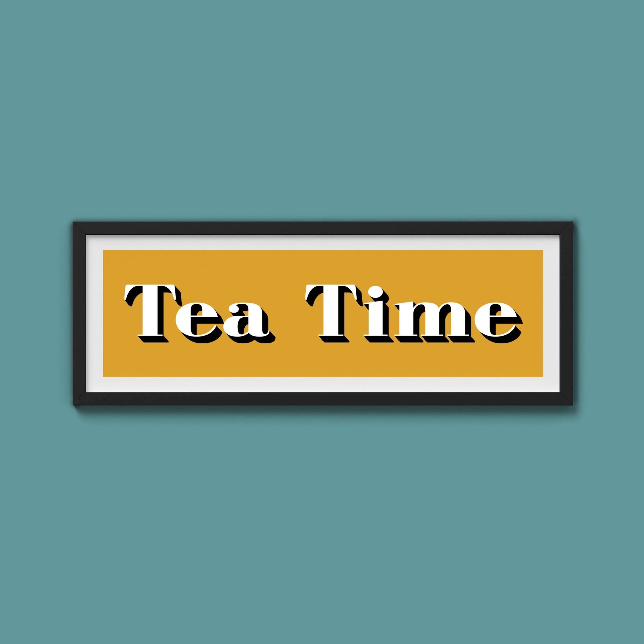 Tea Time Print - Above The Door