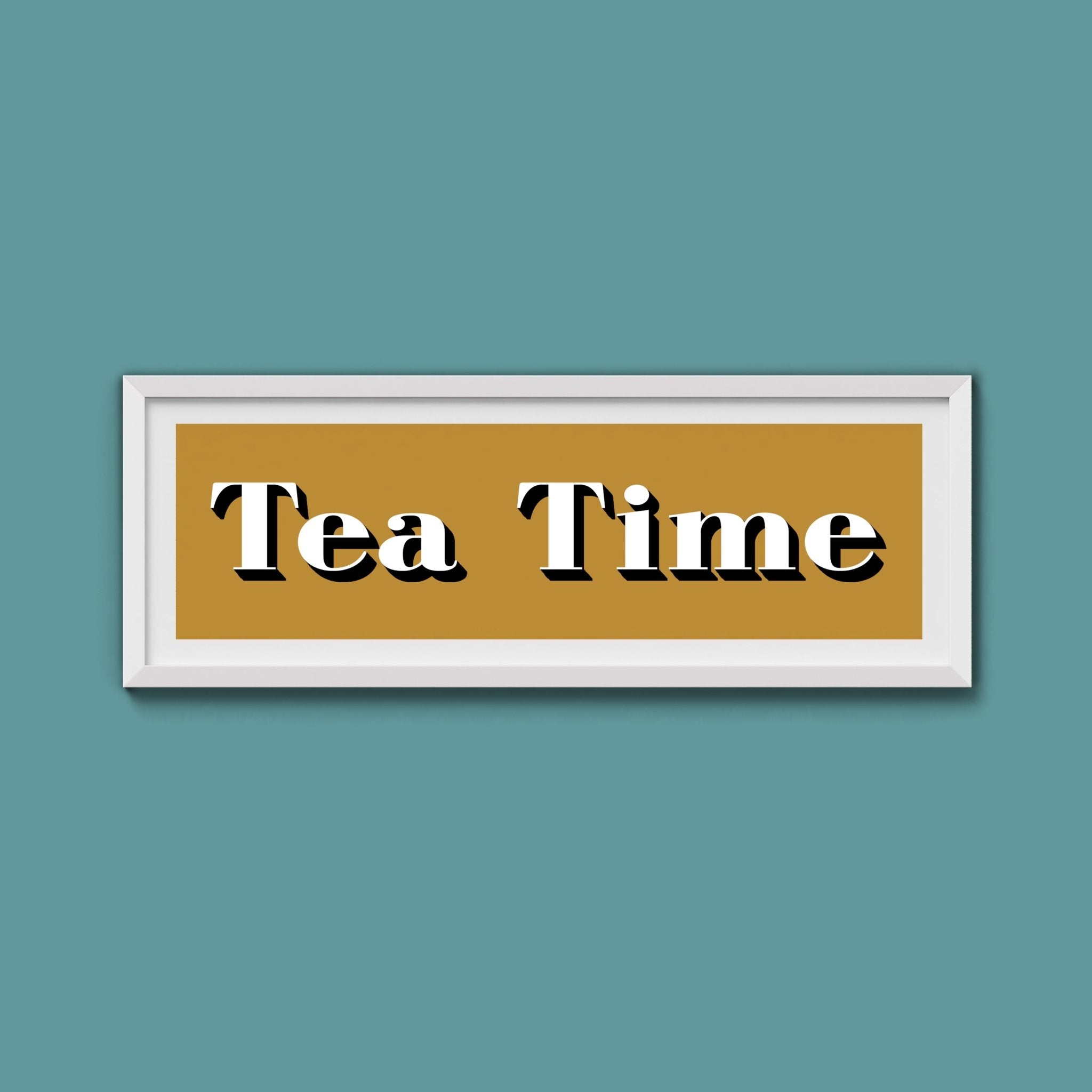 Tea Time Print - Above The Door