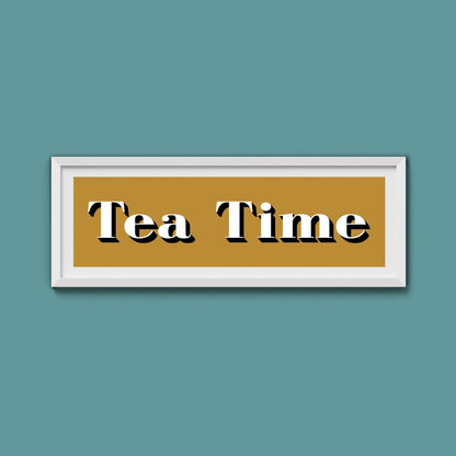 Tea Time Print - Above The Door