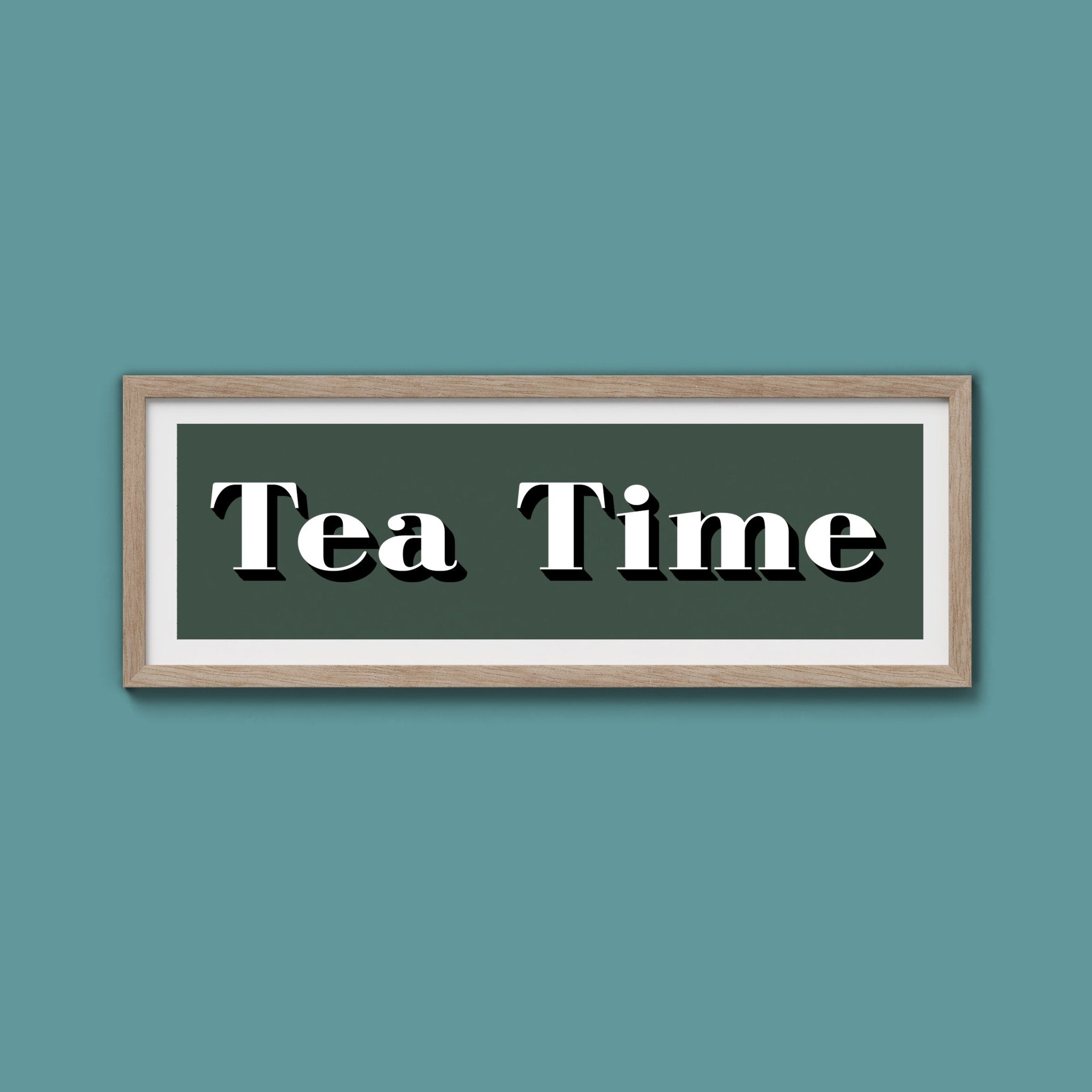 Tea Time Print - Above The Door