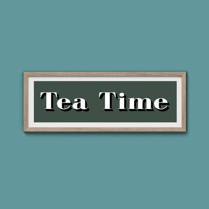 Tea Time Print - Above The Door