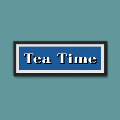 Tea Time Print - Above The Door