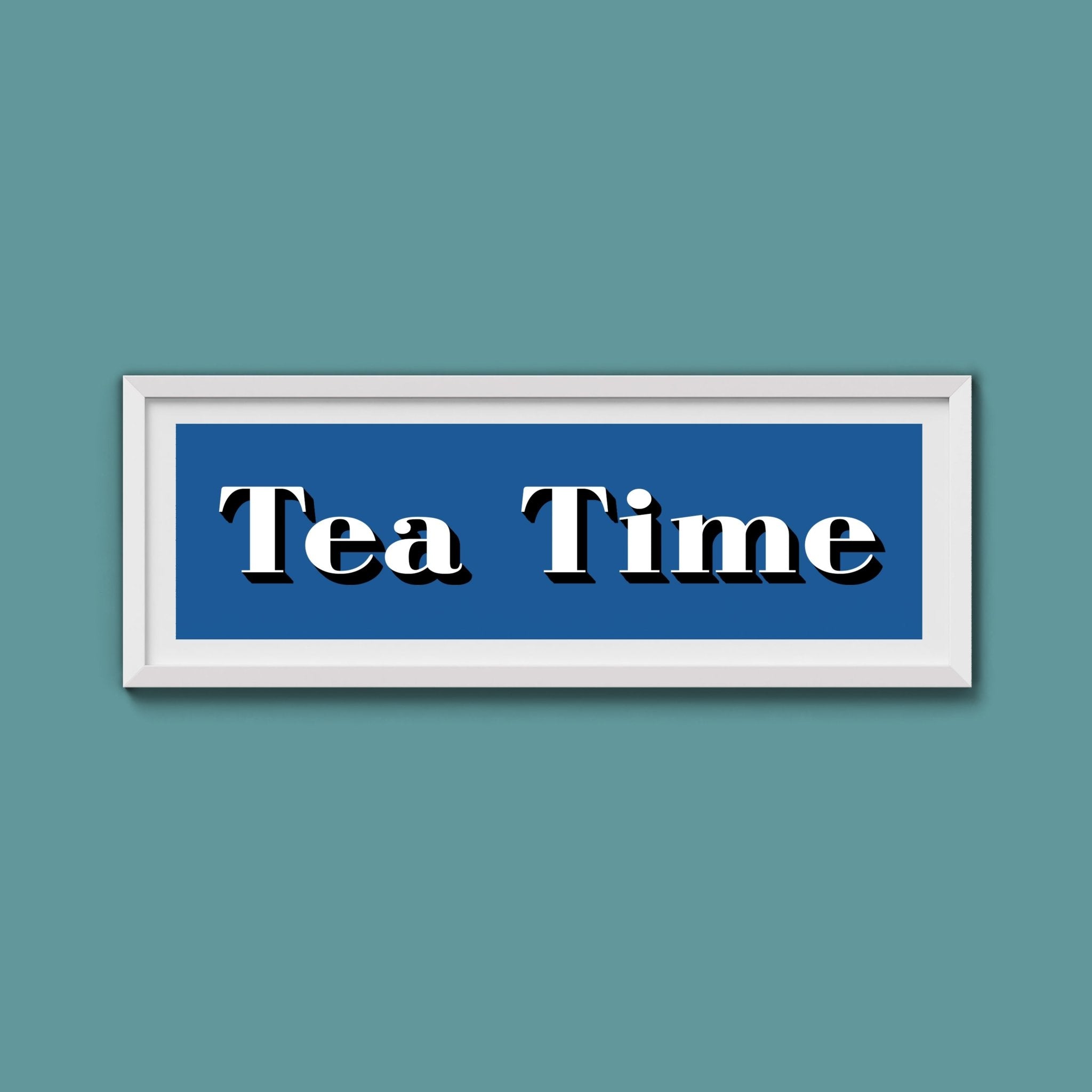 Tea Time Print - Above The Door