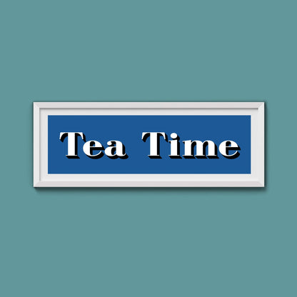 Tea Time Print - Above The Door