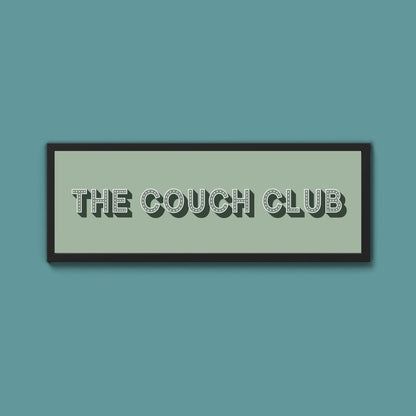 The Coach Club Framed Print (New Style) - Above The Door