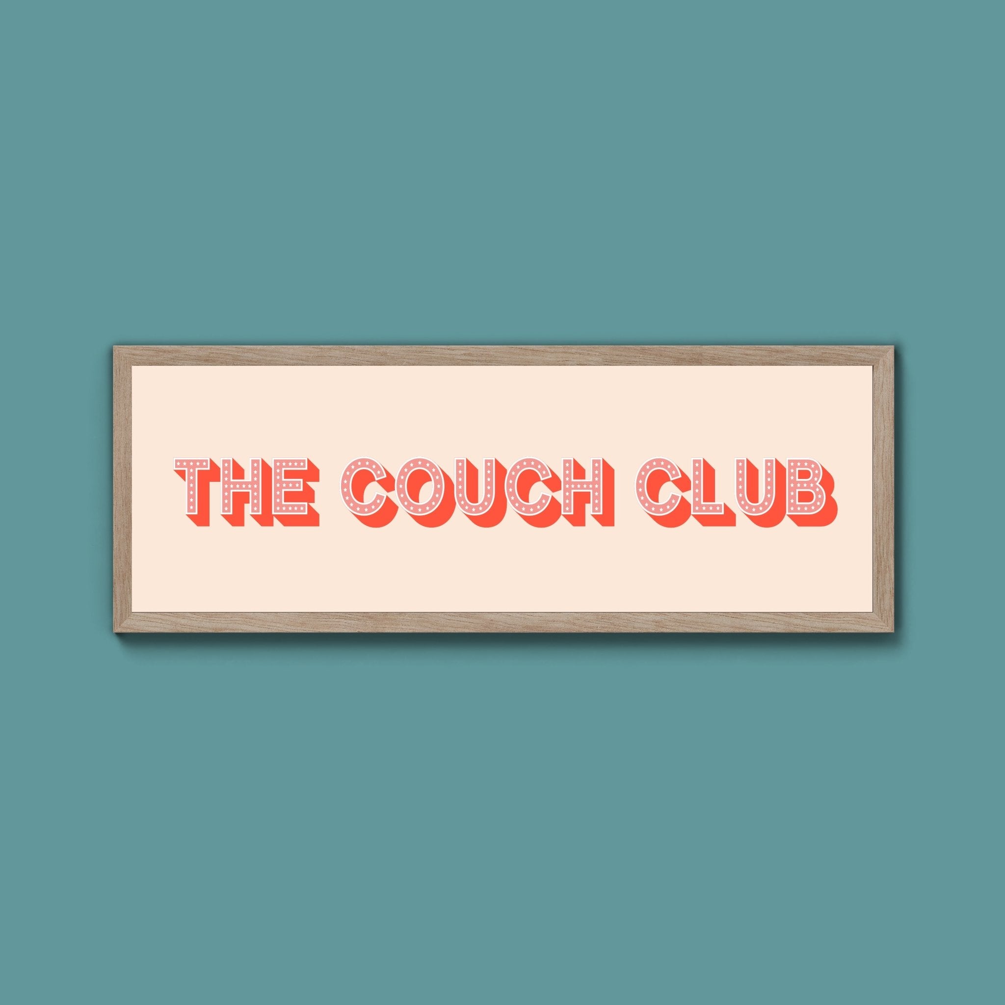 The Coach Club Framed Print (New Style) - Above The Door