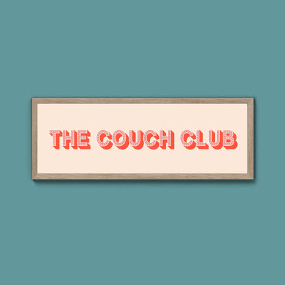 The Coach Club Framed Print (New Style) - Above The Door