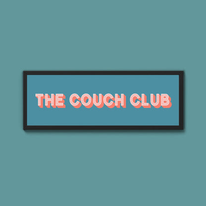 The Coach Club Framed Print (New Style) - Above The Door
