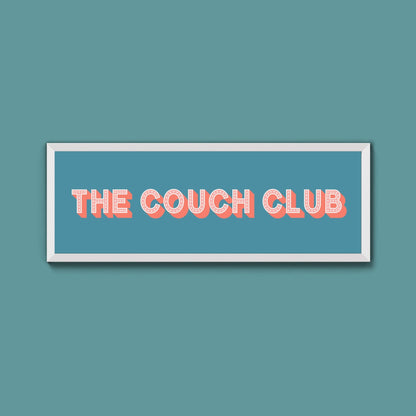 The Coach Club Framed Print (New Style) - Above The Door