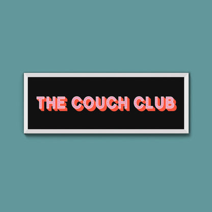 The Coach Club Framed Print (New Style) - Above The Door