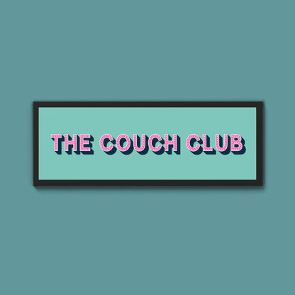 The Coach Club Framed Print (New Style) - Above The Door