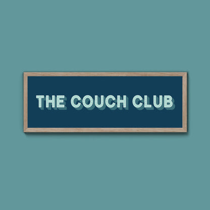 The Coach Club Framed Print (New Style) - Above The Door