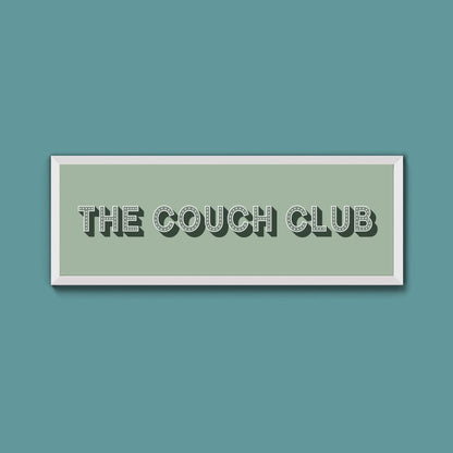 The Coach Club Framed Print (New Style) - Above The Door