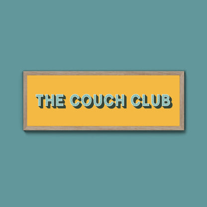The Coach Club Framed Print (New Style) - Above The Door