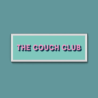 The Coach Club Framed Print (New Style) - Above The Door