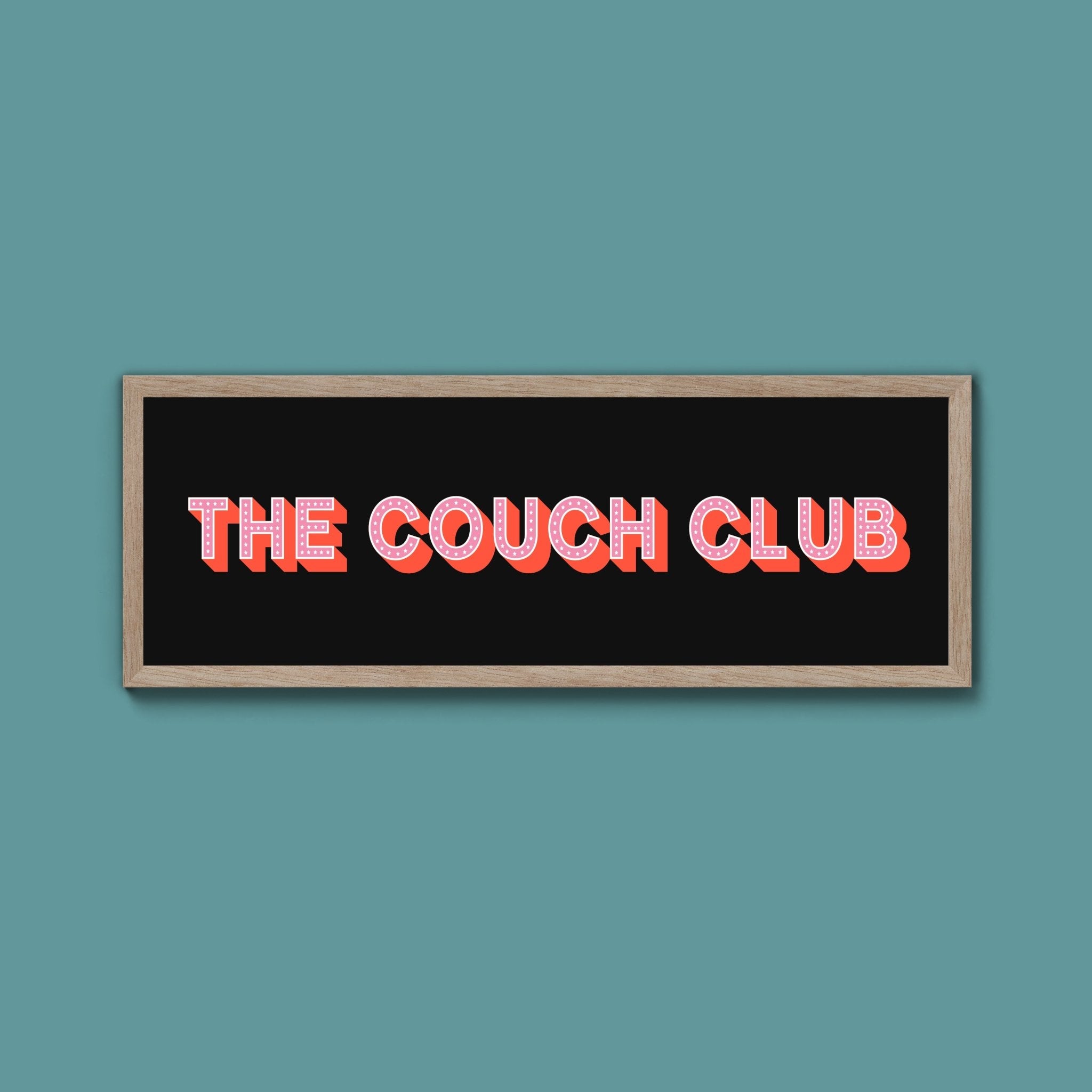 The Coach Club Framed Print (New Style) - Above The Door
