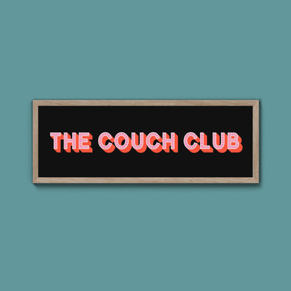 The Coach Club Framed Print (New Style) - Above The Door