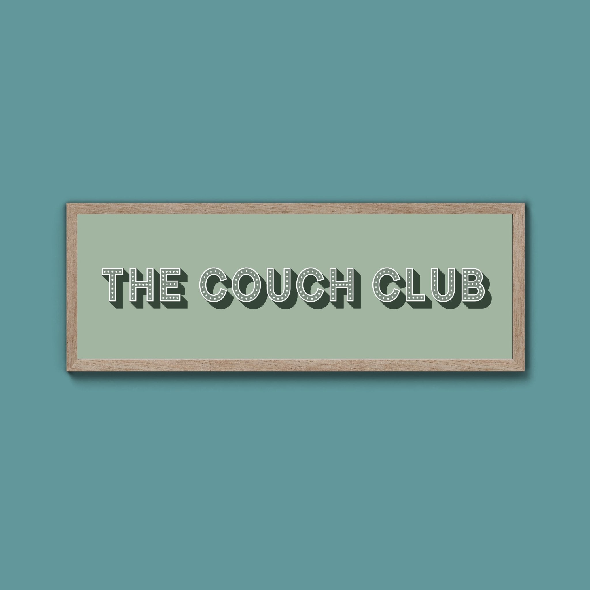 The Coach Club Framed Print (New Style) - Above The Door