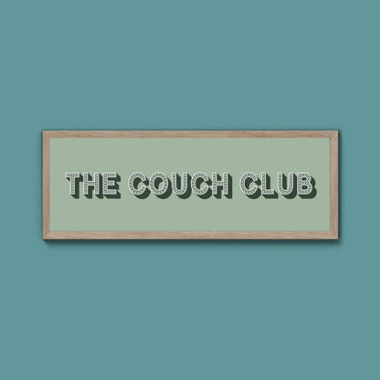 The Coach Club Framed Print (New Style) - Above The Door