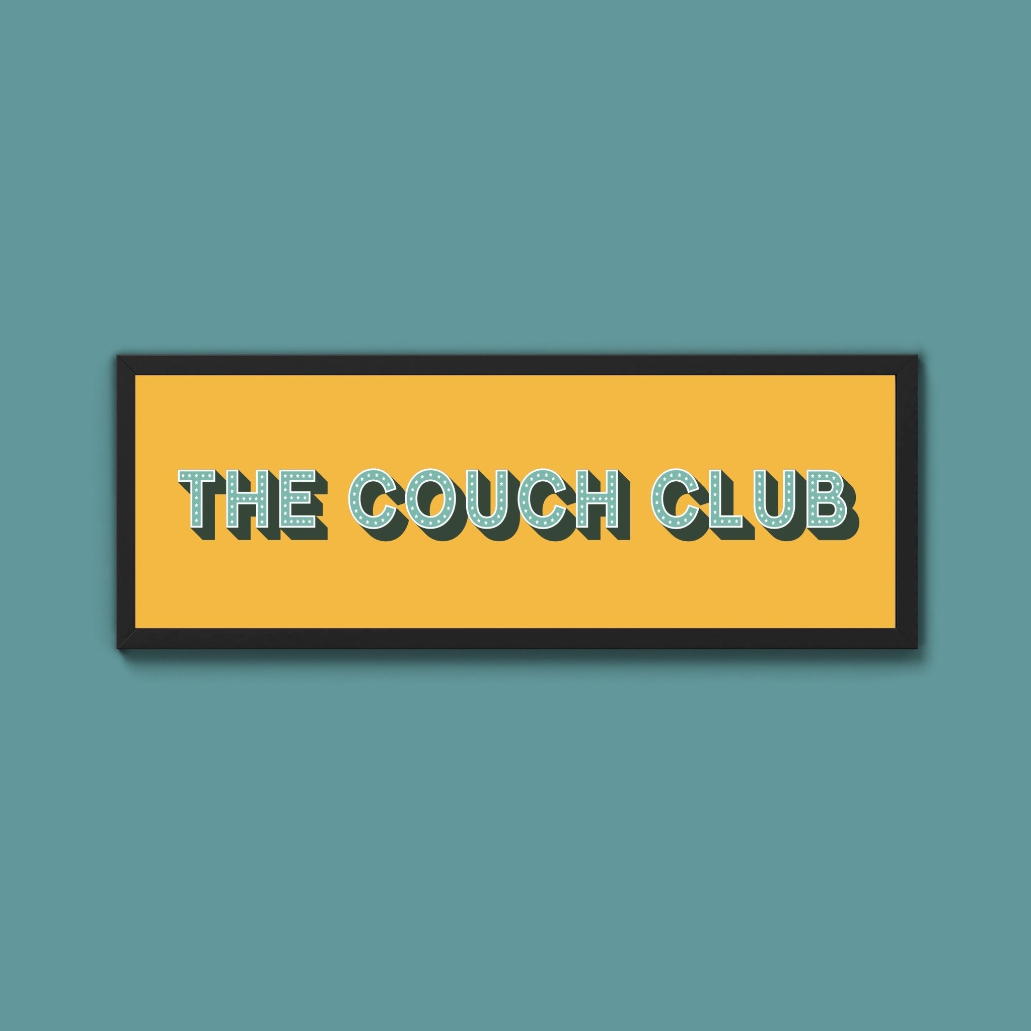 The Coach Club Framed Print (New Style) - Above The Door