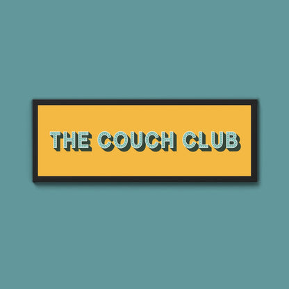 The Coach Club Framed Print (New Style) - Above The Door