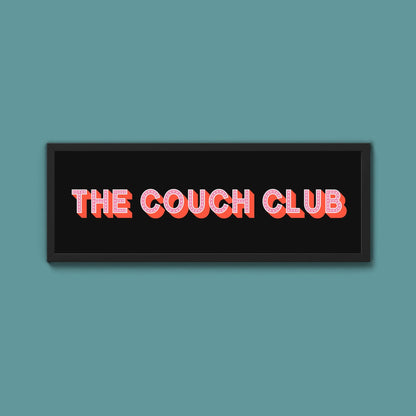 The Coach Club Framed Print (New Style) - Above The Door